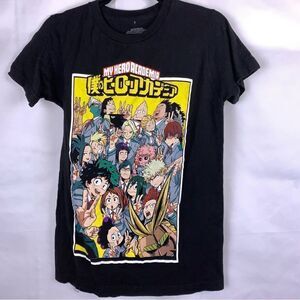My Hero Academia Graphic T-shirt in Black